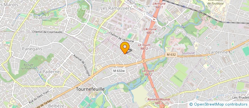 localisation de l'entreprise MONSIEUR NICOLAS GAUDENZIO à TOURNEFEUILLE