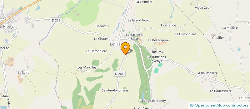 localisation de l'entreprise MONSIEUR NICOLAS GAUDOUT  LE HAM