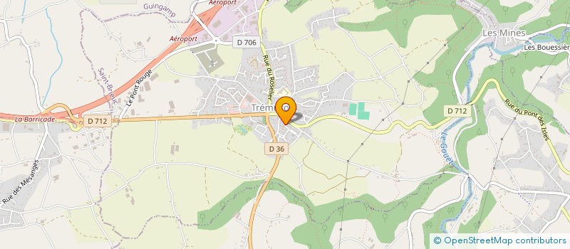 localisation de l'entreprise MONSIEUR NICOLAS GAUDRY à TREMUSON