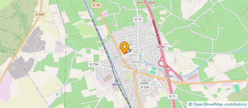 localisation de l'entreprise MONSIEUR NICOLAS GAUDUCHEAU  SENAS