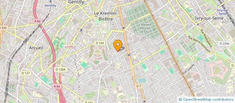 localisation de l'entreprise MONSIEUR NICOLAS GAULIER à VILLEJUIF