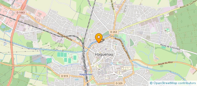 localisation de l'entreprise MONSIEUR NICOLAS GAULT à HAGUENAU