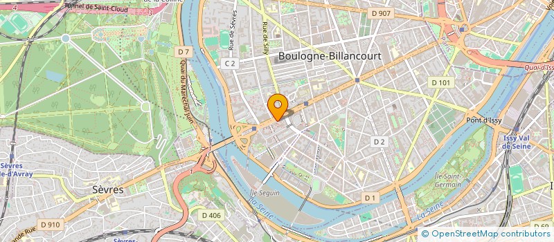localisation de l'entreprise MONSIEUR NICOLAS GAUTHIER à BOULOGNE-BILLANCOURT
