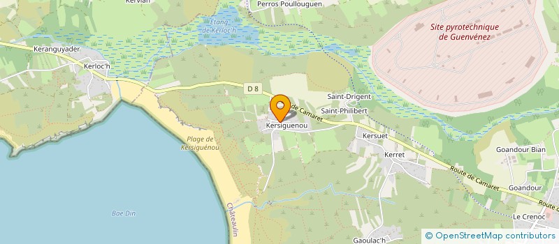 localisation de l'entreprise MONSIEUR NICOLAS GAUTIER  CROZON