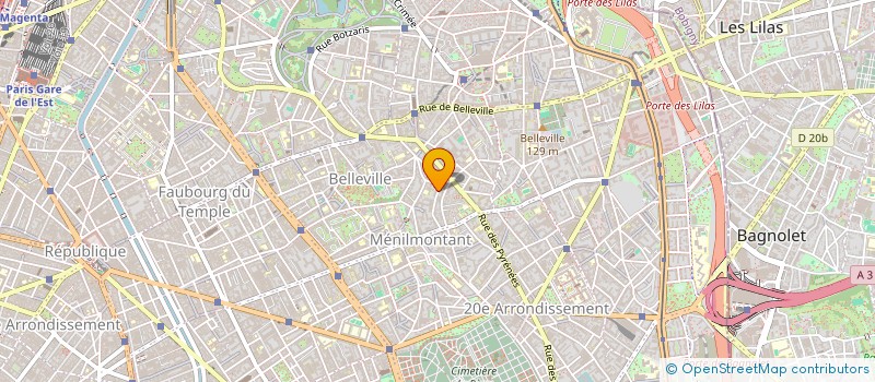 localisation de l'entreprise MONSIEUR NICOLAS GAUTIER  PARIS