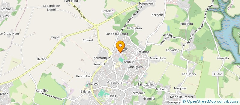 localisation de l'entreprise MONSIEUR NICOLAS GAUTROT  ARRADON