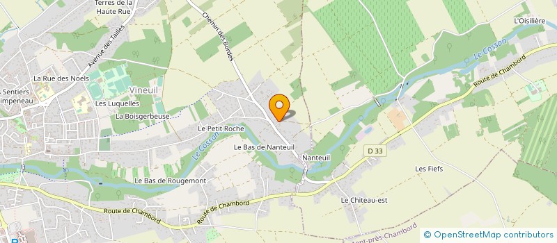 localisation de l'entreprise MONSIEUR NICOLAS GAY à VINEUIL