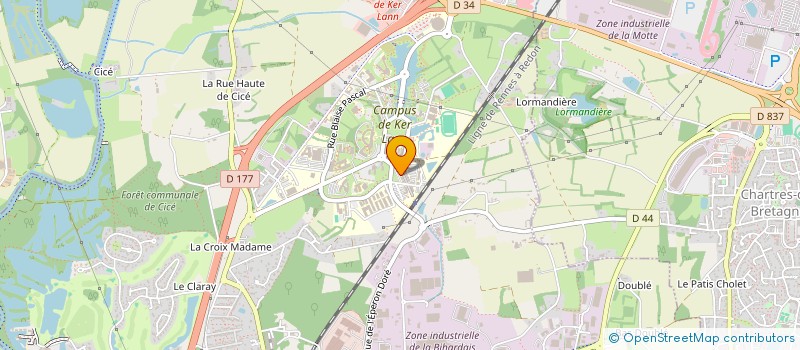 localisation de l'entreprise MONSIEUR NICOLAS GAY  BRUZ