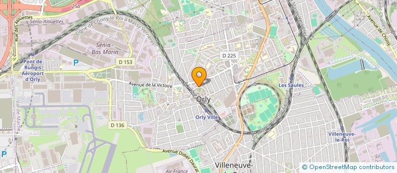 localisation de l'entreprise MONSIEUR NICOLAS GAYDU  ORLY