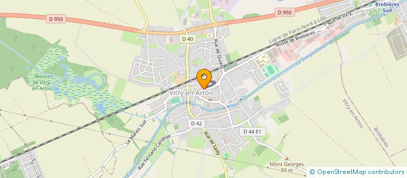 localisation de l'entreprise MONSIEUR NICOLAS GAYMAY  VITRY-EN-ARTOIS
