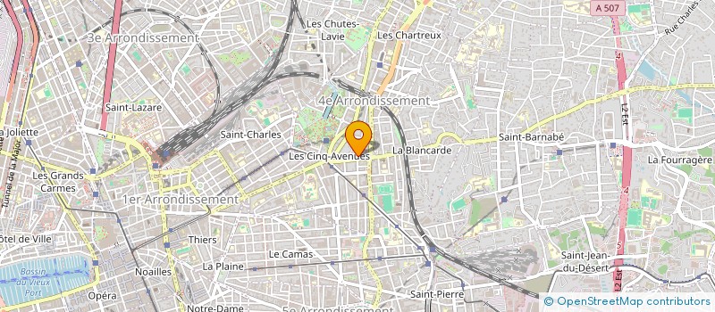 localisation de l'entreprise MONSIEUR NICOLAS GAYOT à MARSEILLE
