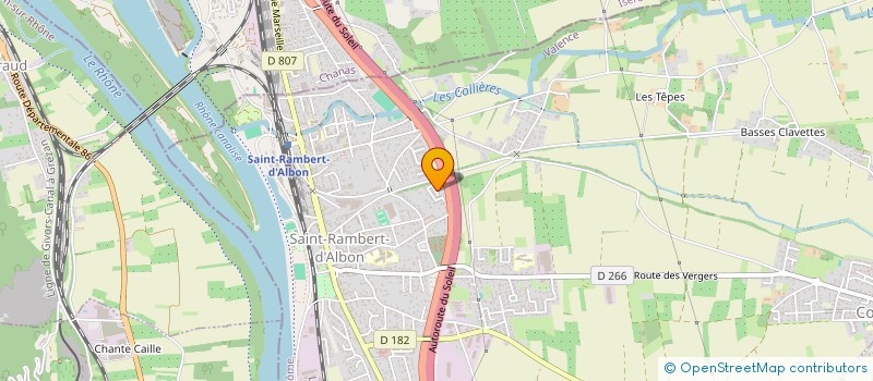 localisation de l'entreprise MONSIEUR NICOLAS GAZARIAN  SAINT-RAMBERT-D'ALBON
