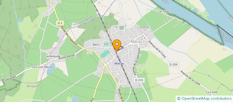 localisation de l'entreprise MONSIEUR NICOLAS GEDET  MACAU