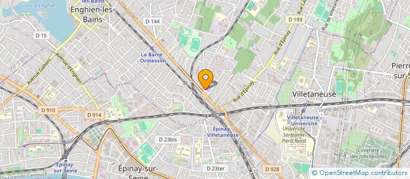 localisation de l'entreprise MONSIEUR NICOLAS GEFFROTIN à DEUIL-LA-BARRE