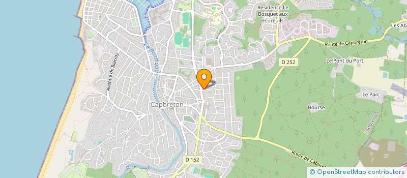 localisation de l'entreprise MONSIEUR NICOLAS GELEZ ET MADAME CLAUDINE ROCHETTE  CAPBRETON