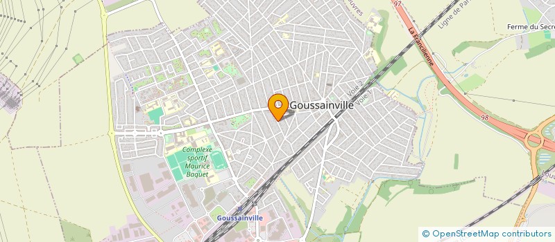 localisation de l'entreprise MONSIEUR NICOLAS GELOTO  GOUSSAINVILLE