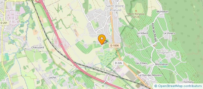 localisation de l'entreprise MONSIEUR NICOLAS GENDREAU  SAINT-JEOIRE-PRIEURE