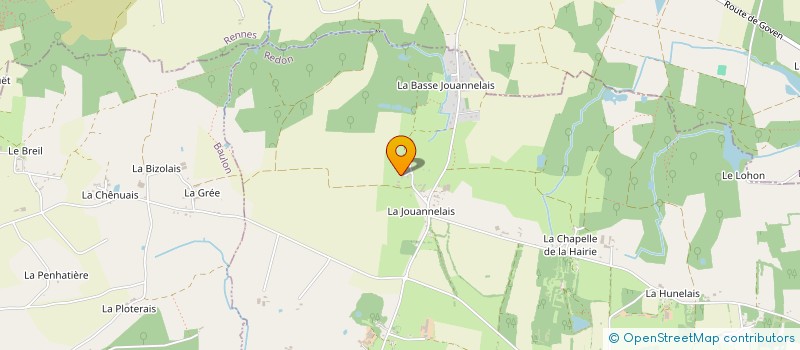 localisation de l'entreprise MONSIEUR NICOLAS GENDROT  GOVEN