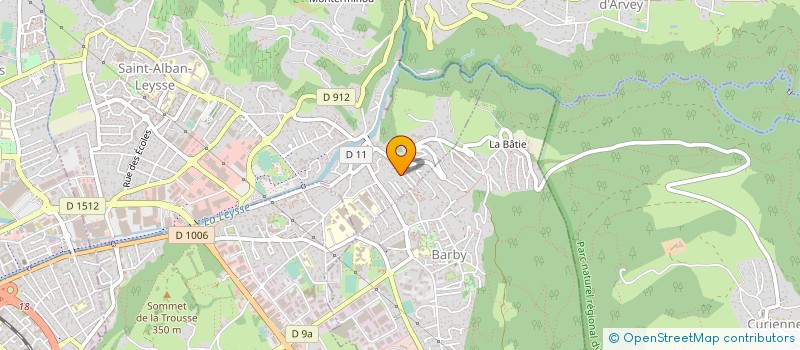 localisation de l'entreprise MONSIEUR NICOLAS GENITEAU  CHAPAREILLAN