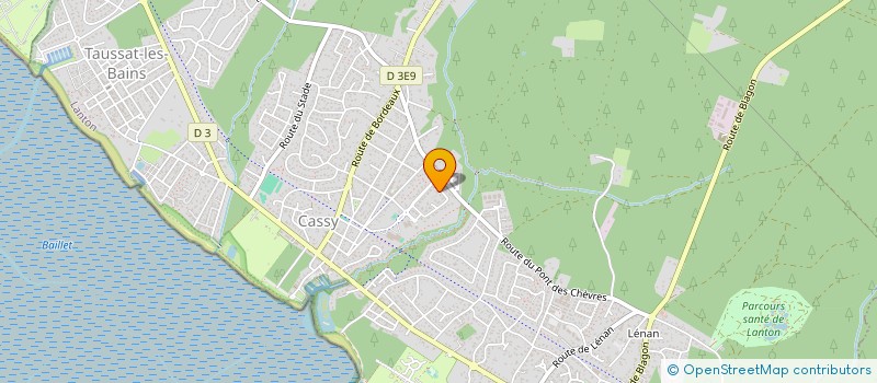 localisation de l'entreprise MONSIEUR NICOLAS GENRIES  LANTON