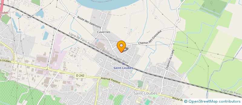 localisation de l'entreprise MONSIEUR NICOLAS GENSOUS  SAINT-LOUBES