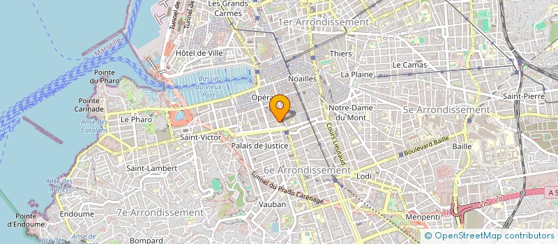 localisation de l'entreprise MONSIEUR NICOLAS GENTIL  MARSEILLE