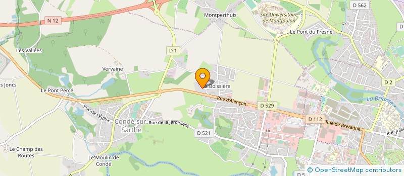 localisation de l'entreprise MONSIEUR NICOLAS GENTIL à CONDE-SUR-SARTHE