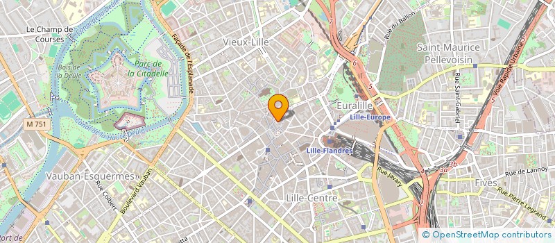 localisation de l'entreprise MONSIEUR NICOLAS GENTY à LILLE