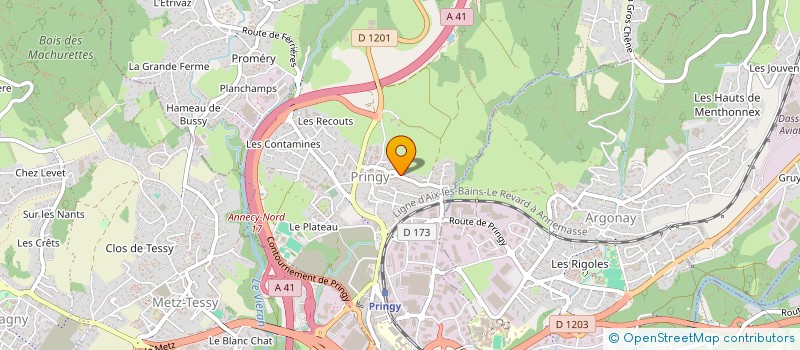 localisation de l'entreprise MONSIEUR NICOLAS GENTZIK à ANNECY