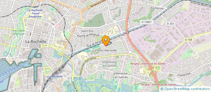 localisation de l'entreprise MONSIEUR NICOLAS GENY-GROS  LA ROCHELLE