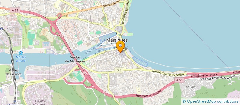localisation de l'entreprise MONSIEUR NICOLAS GEORGIADIS à MARTIGUES