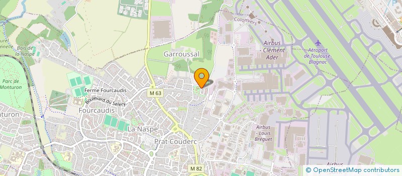 localisation de l'entreprise MONSIEUR NICOLAS GEORGIN à COLOMIERS