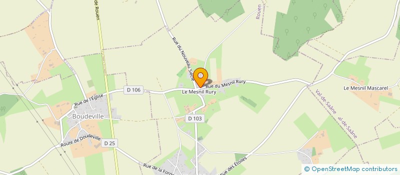 localisation de l'entreprise MONSIEUR NICOLAS GERARD  LE TORP-MESNIL