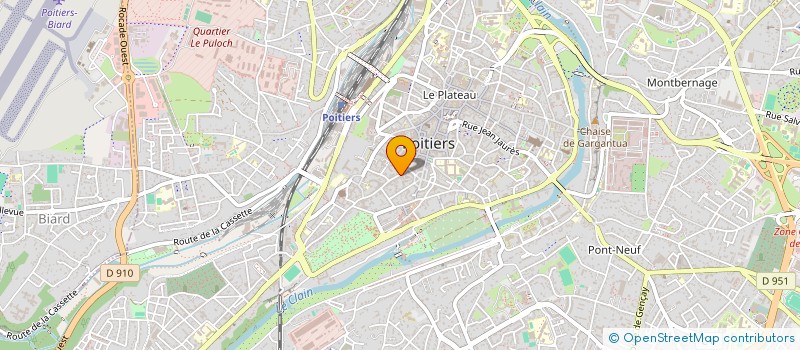 localisation de l'entreprise MONSIEUR NICOLAS GERARD à POITIERS