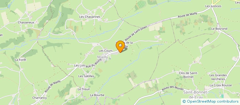 localisation de l'entreprise MONSIEUR NICOLAS GERBE  MAILLY