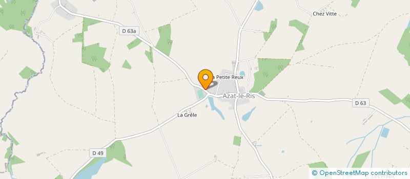 localisation de l'entreprise MONSIEUR NICOLAS GESNOUIN  AZAT-LE-RIS