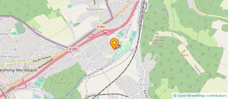 localisation de l'entreprise MONSIEUR NICOLAS GESSA  COCHEREN