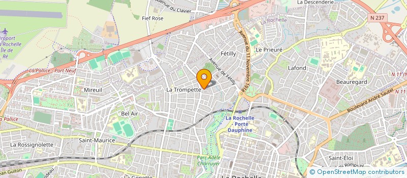 localisation de l'entreprise MONSIEUR NICOLAS GESTA  LA ROCHELLE