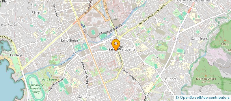 localisation de l'entreprise MONSIEUR NICOLAS GIACCONE à MARSEILLE 9