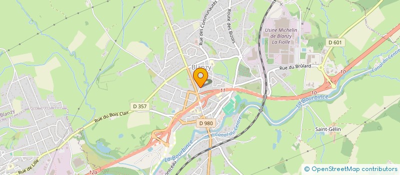 localisation de l'entreprise MONSIEUR NICOLAS GIACOMETTI  BLANZY