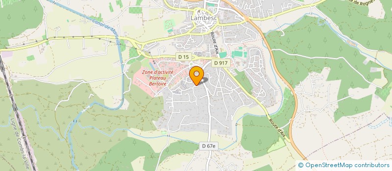 localisation de l'entreprise MONSIEUR NICOLAS GIBIER-SCHAEFFER  LAMBESC