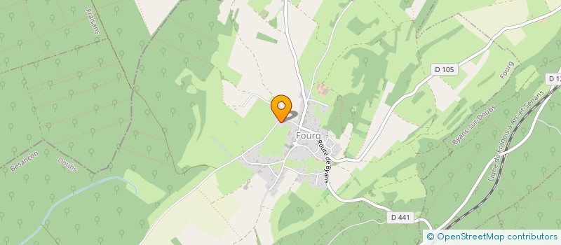 localisation de l'entreprise MONSIEUR NICOLAS GIGARD  FOURG