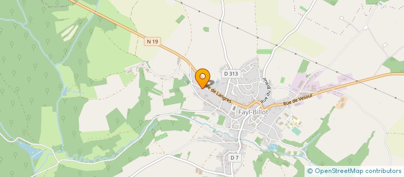 localisation de l'entreprise MONSIEUR NICOLAS GIGOT à FAYL-BILLOT