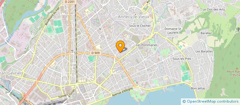 localisation de l'entreprise MONSIEUR NICOLAS GIGUET à ANNECY