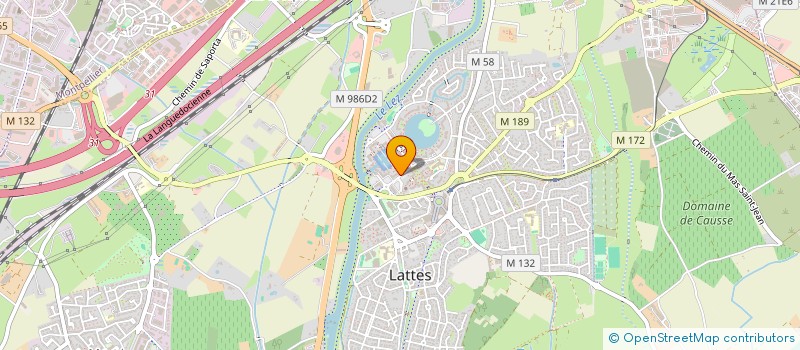 localisation de l'entreprise MONSIEUR NICOLAS GILABERT à LATTES