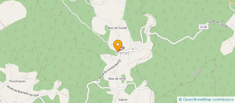 localisation de l'entreprise MONSIEUR NICOLAS GILES  CREMPS