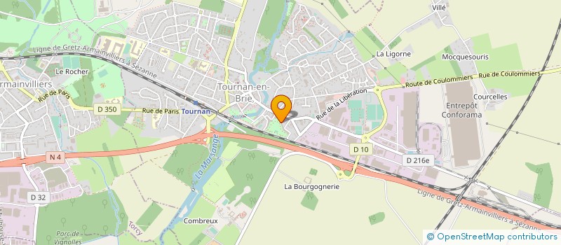 localisation de l'entreprise MONSIEUR NICOLAS GILLES  TOURNAN-EN-BRIE