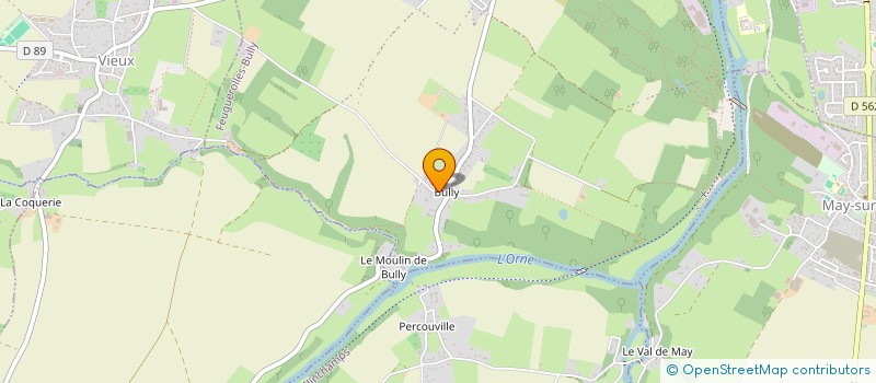 localisation de l'entreprise MONSIEUR NICOLAS GILLES  FEUGUEROLLES-BULLY