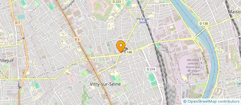 localisation de l'entreprise MONSIEUR NICOLAS GILLES  VITRY-SUR-SEINE