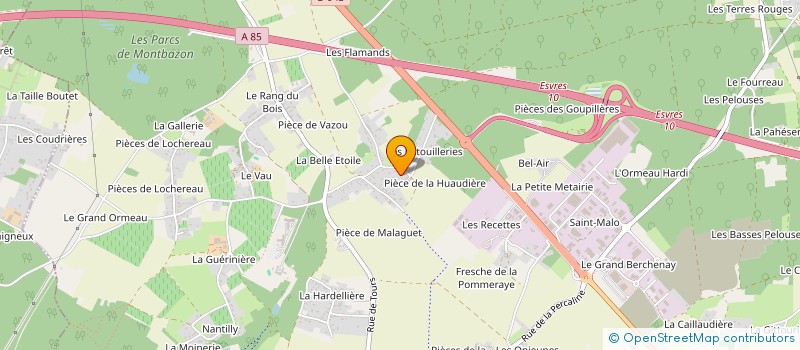 localisation de l'entreprise MONSIEUR NICOLAS GILLET à ESVRES
